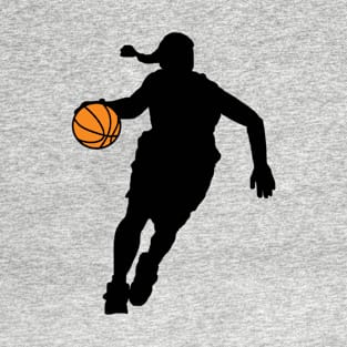 Women's basketball figure T-Shirt